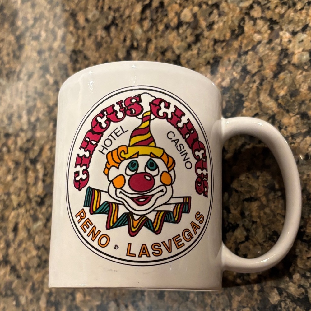 Circus Circus Clown Mug